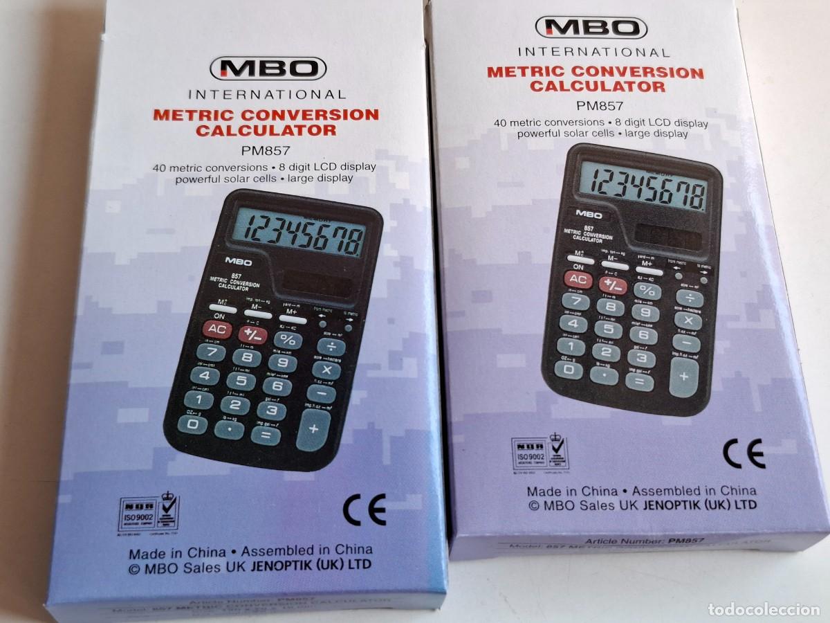 Antig&uuml;edades: DOS CALCULADORAS NUEVAS EN CAJAS - Foto 13