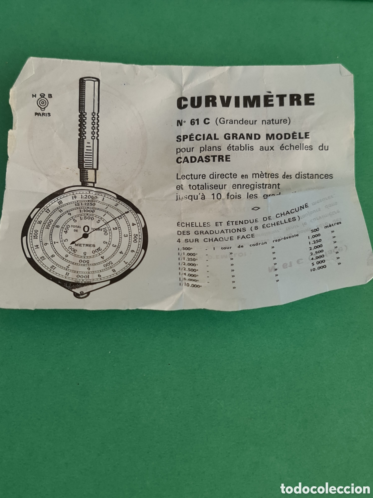 Antig&uuml;edades: CUVIMETRO OPIS&Oacute;METRO - Foto 5