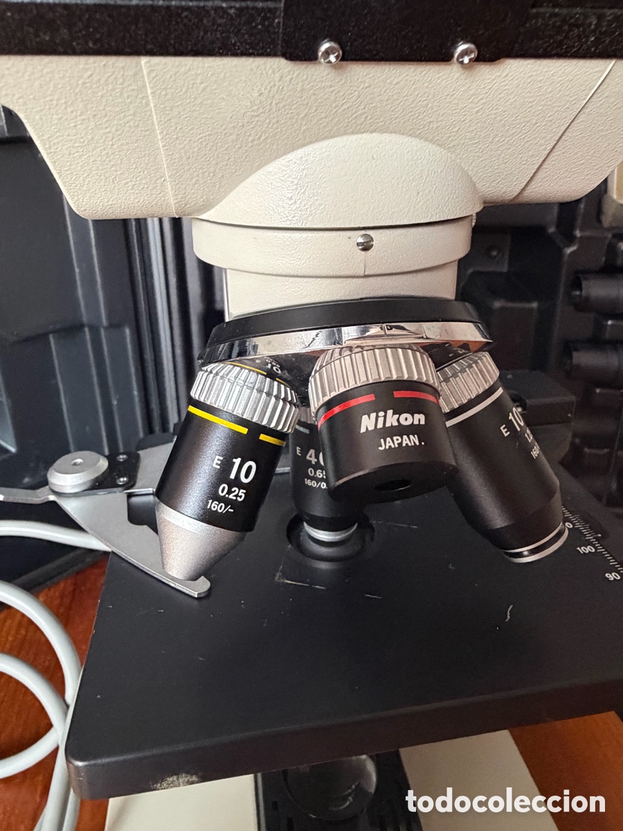 Antig&uuml;edades: Microscopio Nikon SE - Foto 4