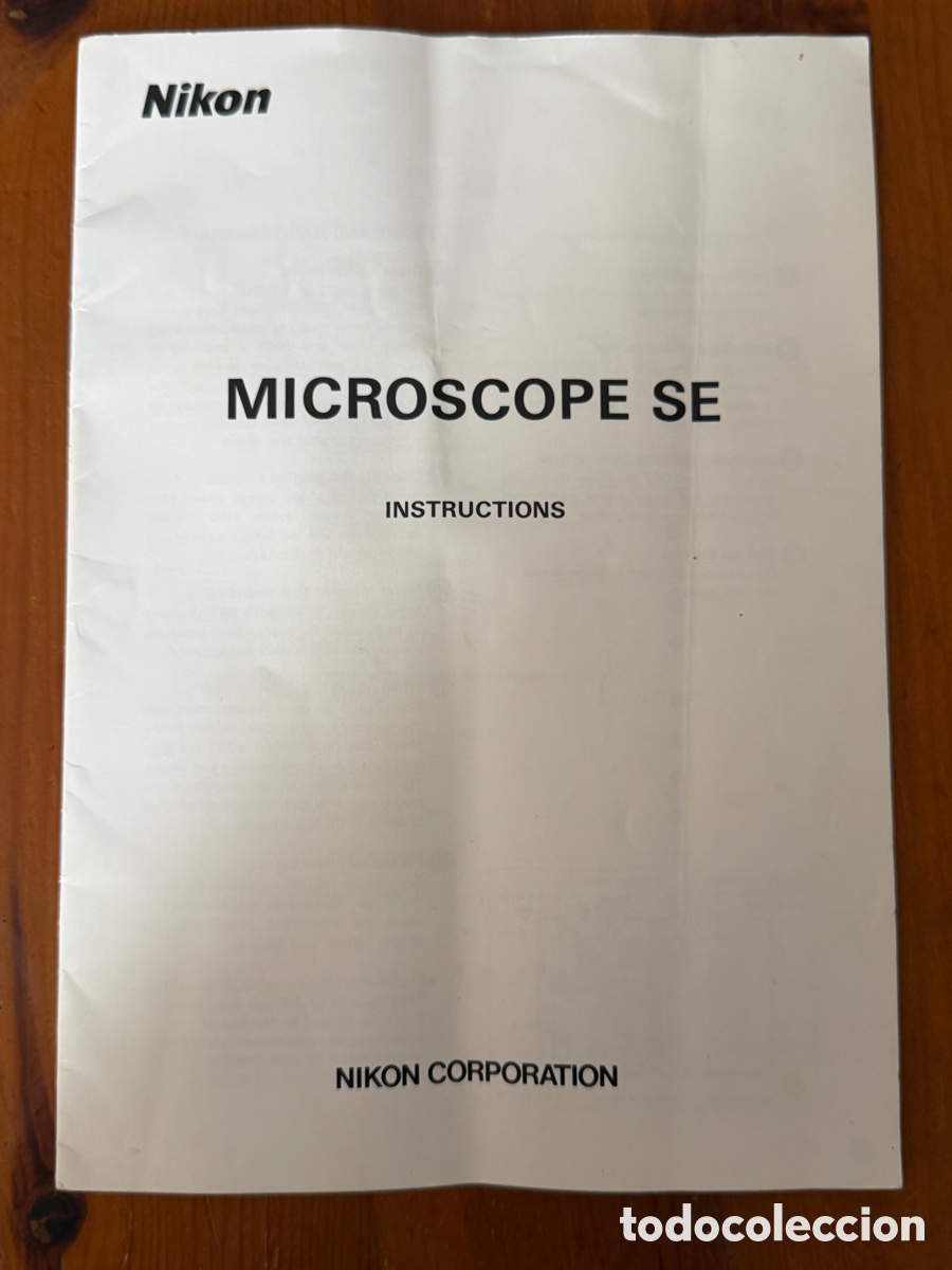 Antig&uuml;edades: Microscopio Nikon SE - Foto 10