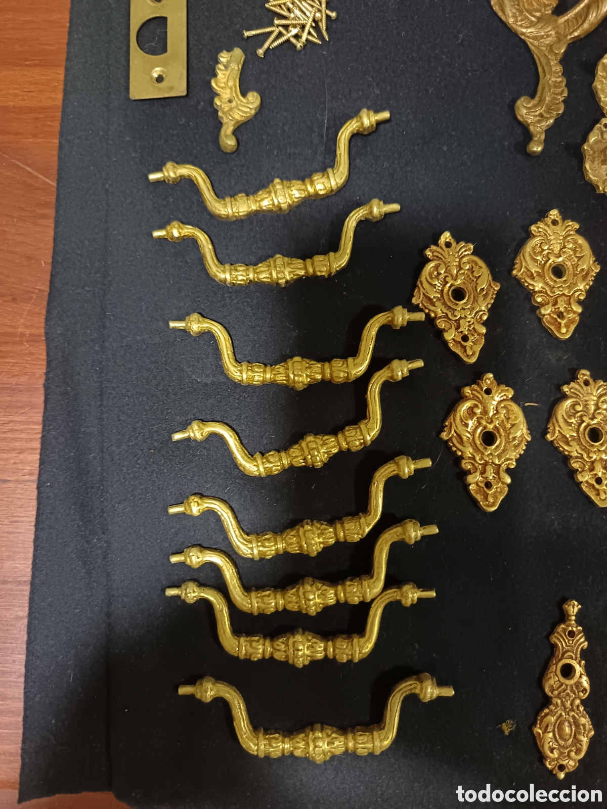 Antig&uuml;edades: LOTE HERRAJES DE BRONCE - Foto 2