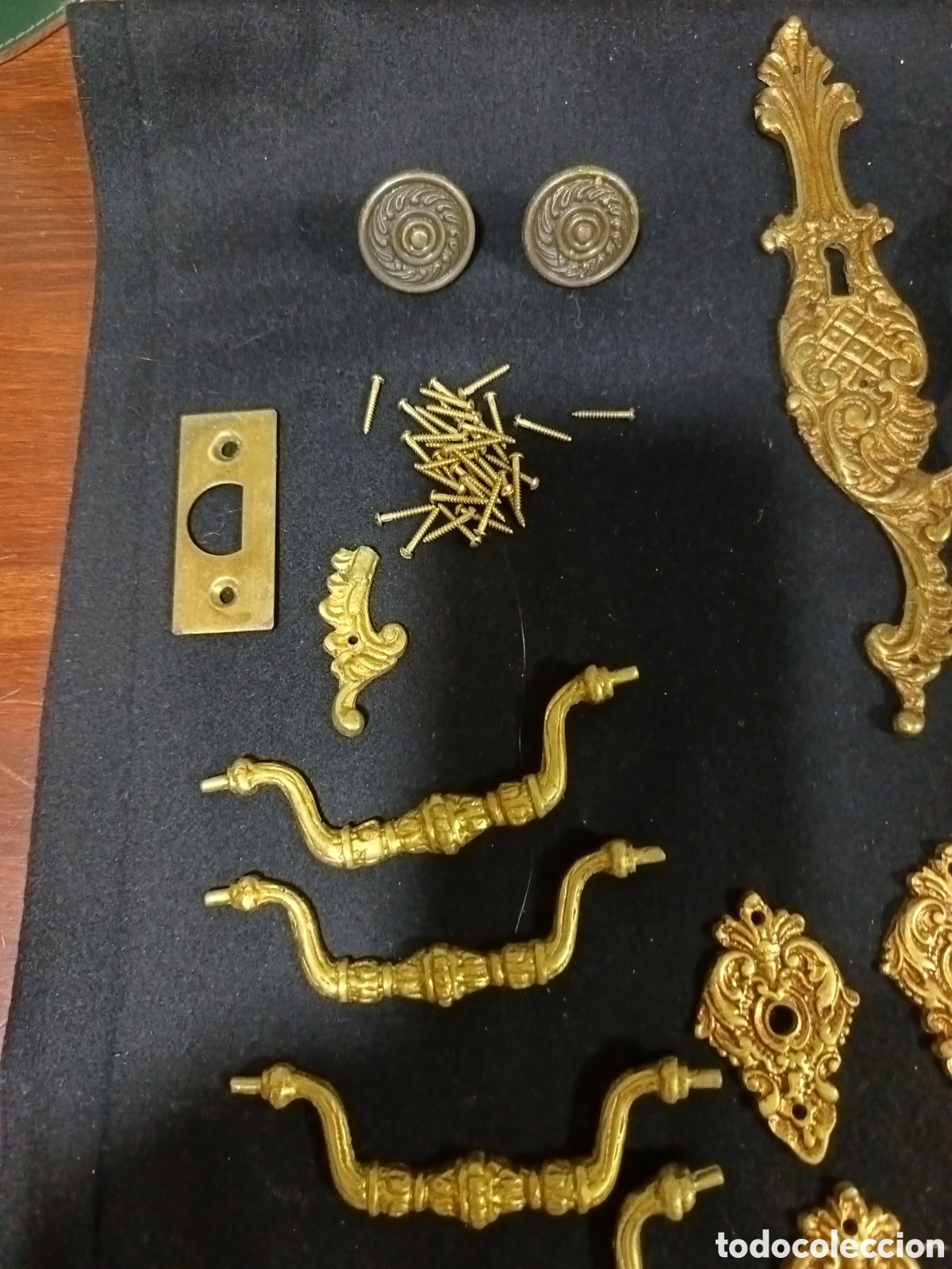 Antig&uuml;edades: LOTE HERRAJES DE BRONCE - Foto 3