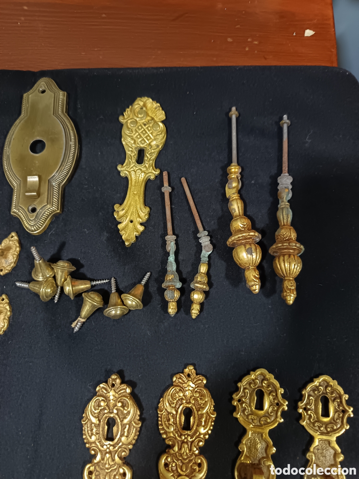 Antig&uuml;edades: LOTE HERRAJES DE BRONCE - Foto 6