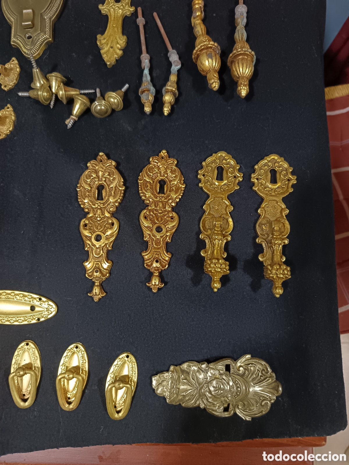 Antig&uuml;edades: LOTE HERRAJES DE BRONCE - Foto 7