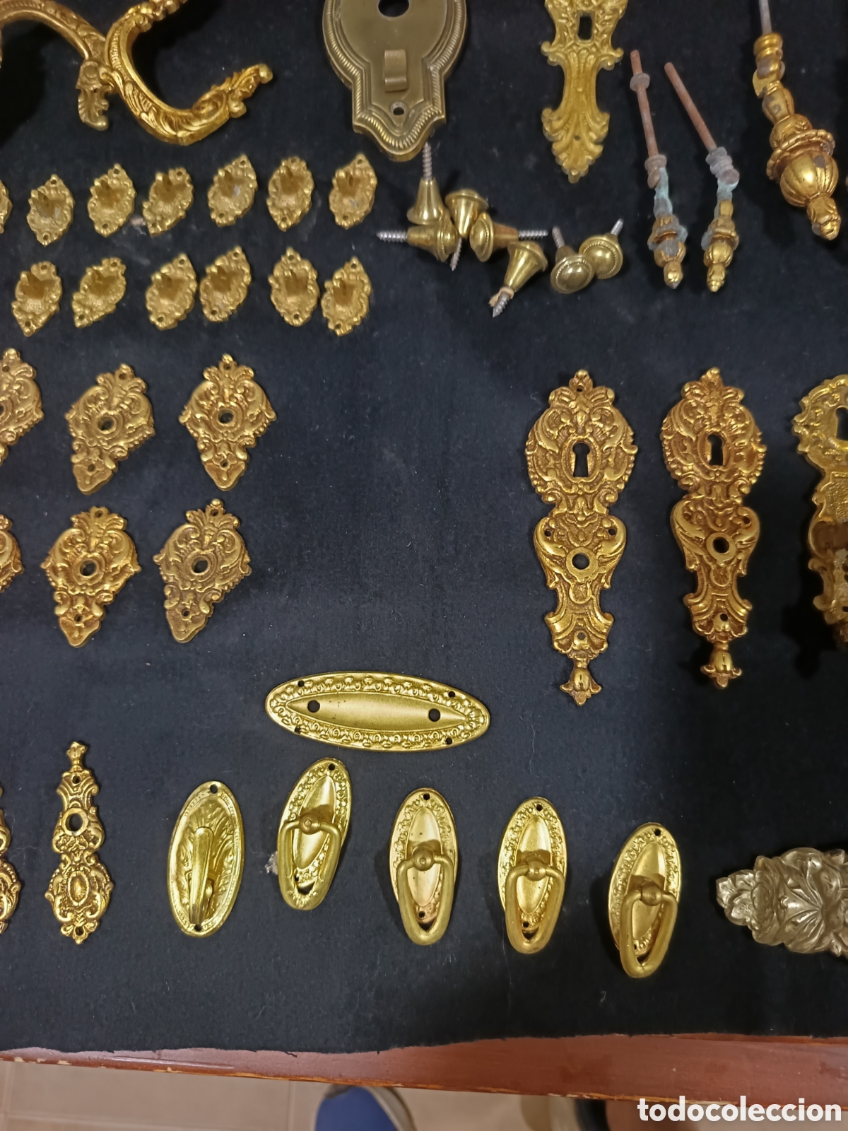 Antig&uuml;edades: LOTE HERRAJES DE BRONCE - Foto 8