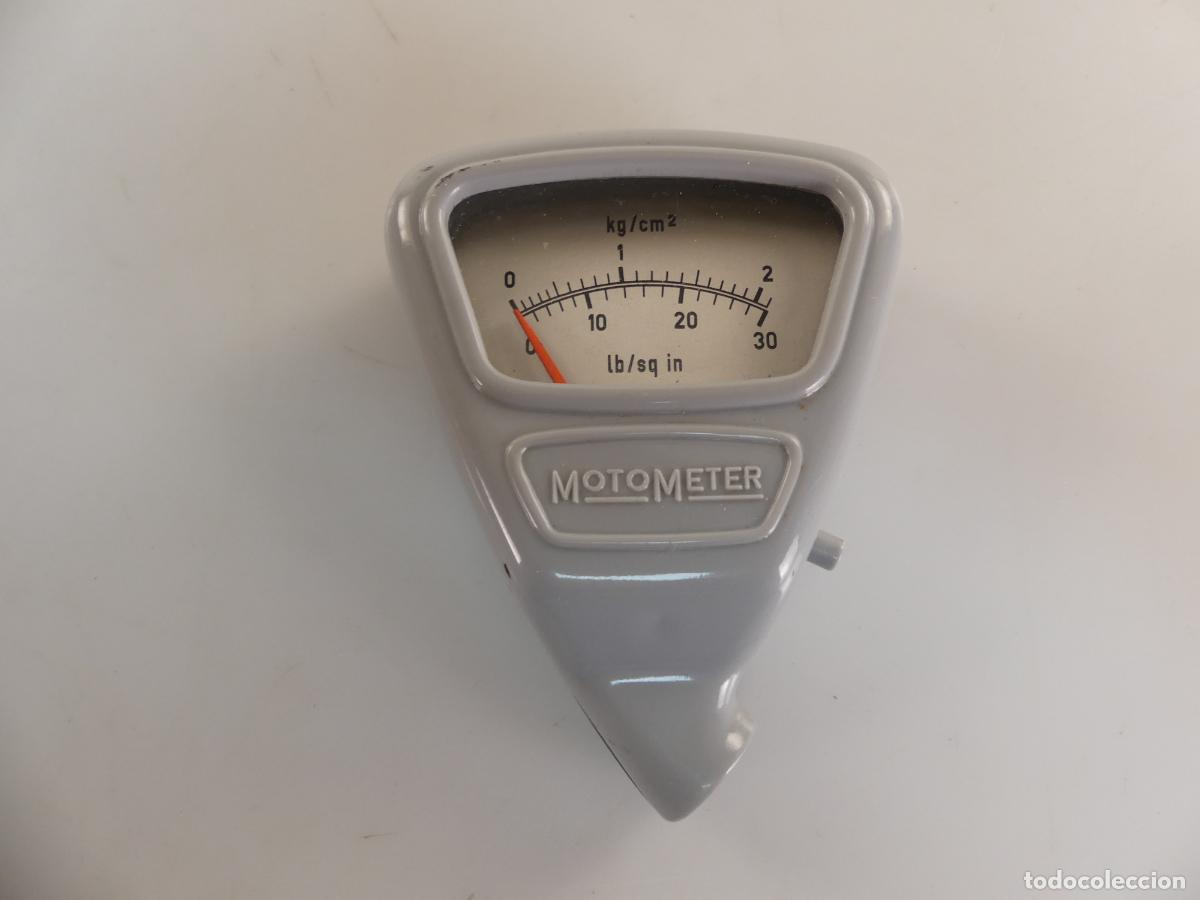 Antig&uuml;edades: MOTOMETER -COMPROBADOR DE PRESION DE NEOMATICOS - Foto 2