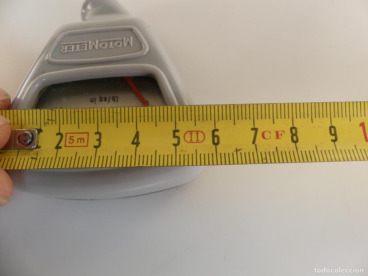 Antig&uuml;edades: MOTOMETER -COMPROBADOR DE PRESION DE NEOMATICOS - Foto 8