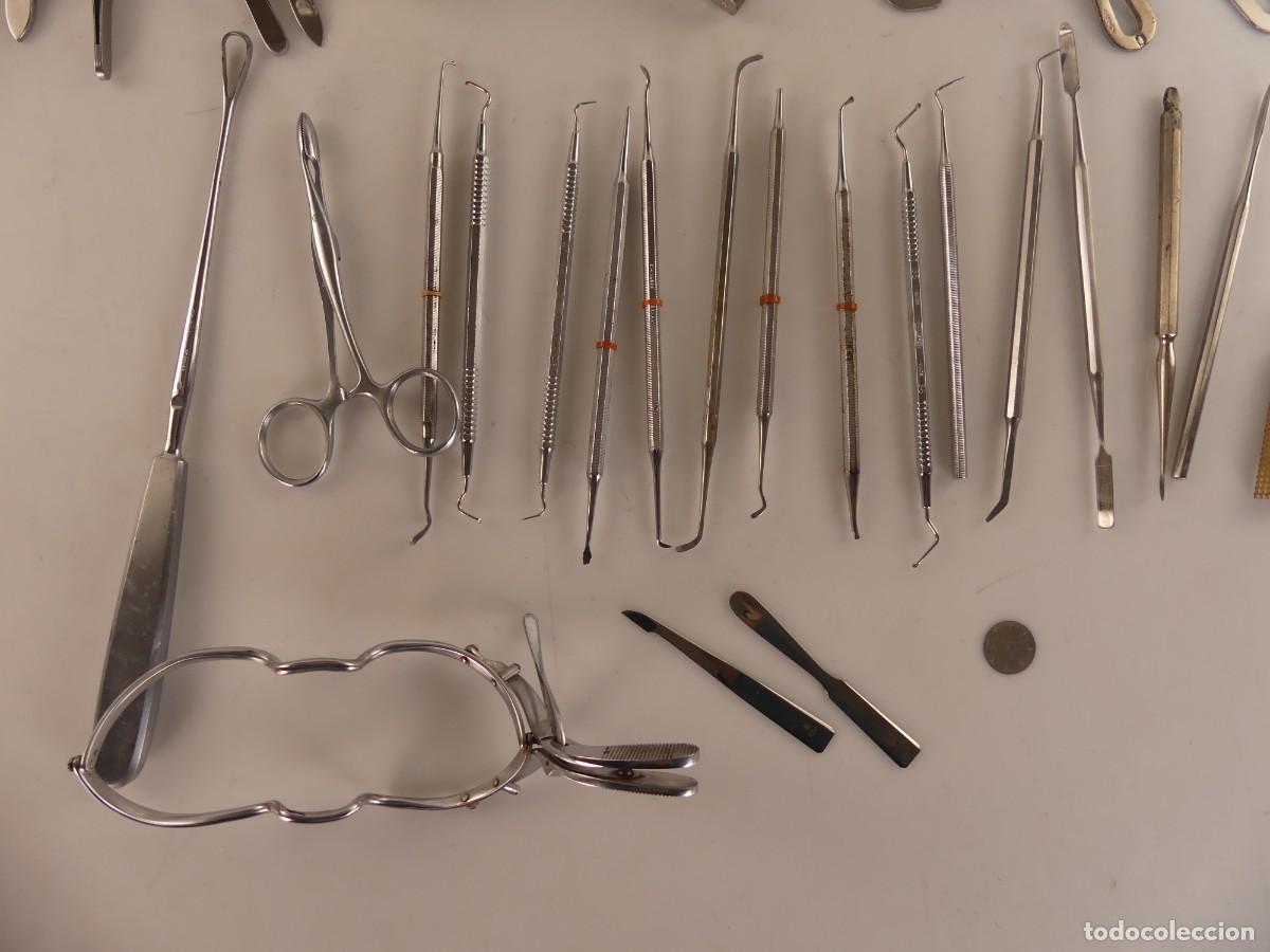 Antig&uuml;edades: LOTE DE HERRAMIENTA DE DENTISTA - Foto 4