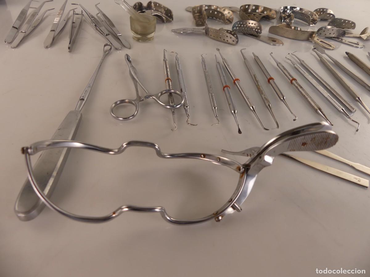 Antig&uuml;edades: LOTE DE HERRAMIENTA DE DENTISTA - Foto 5