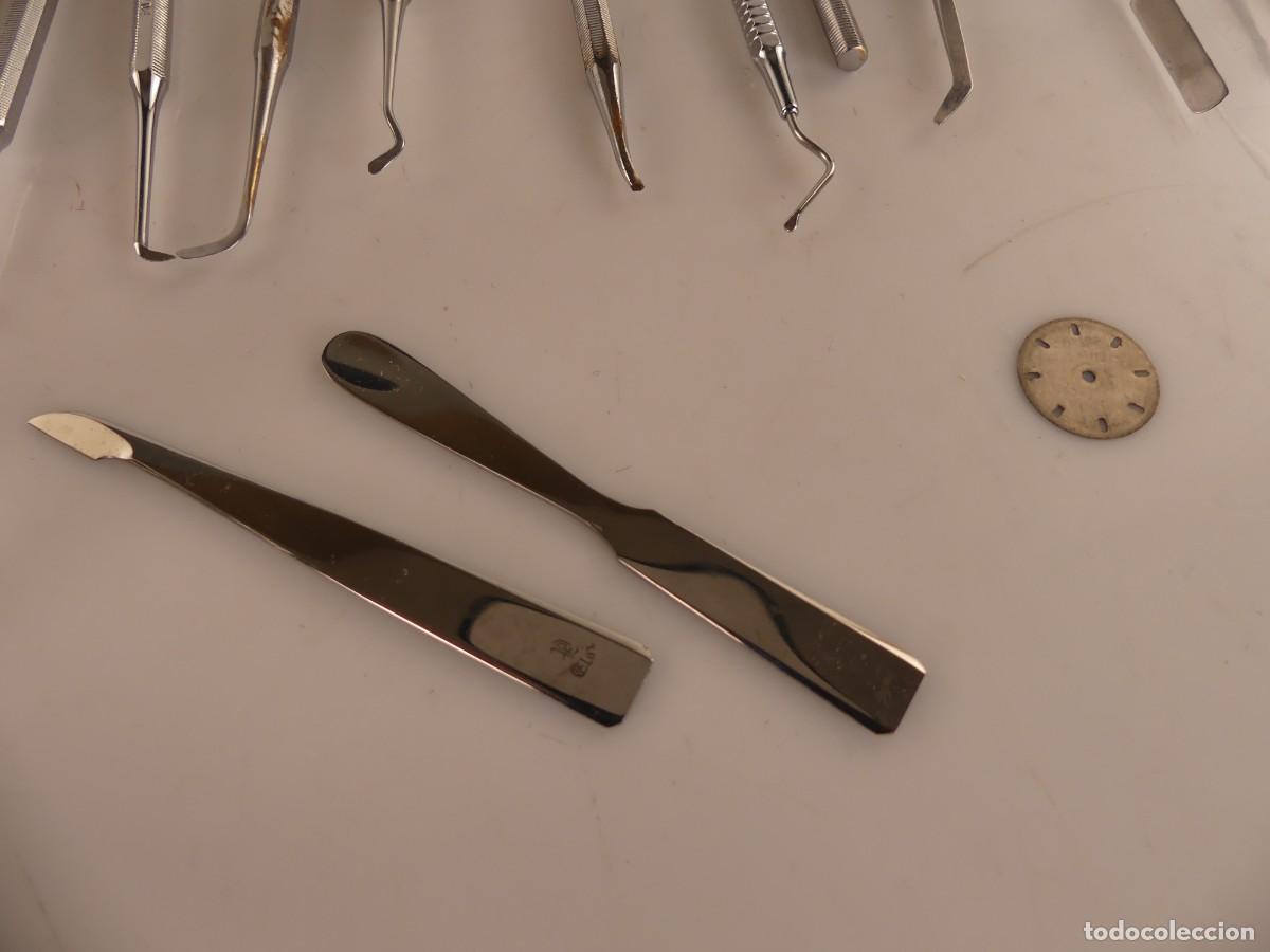 Antig&uuml;edades: LOTE DE HERRAMIENTA DE DENTISTA - Foto 7