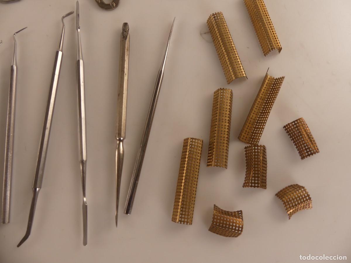 Antig&uuml;edades: LOTE DE HERRAMIENTA DE DENTISTA - Foto 8