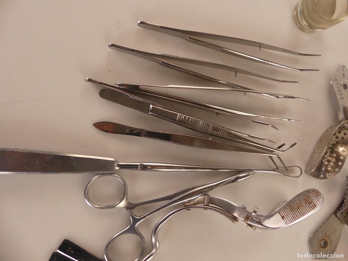 Antig&uuml;edades: LOTE DE HERRAMIENTA DE DENTISTA - Foto 17