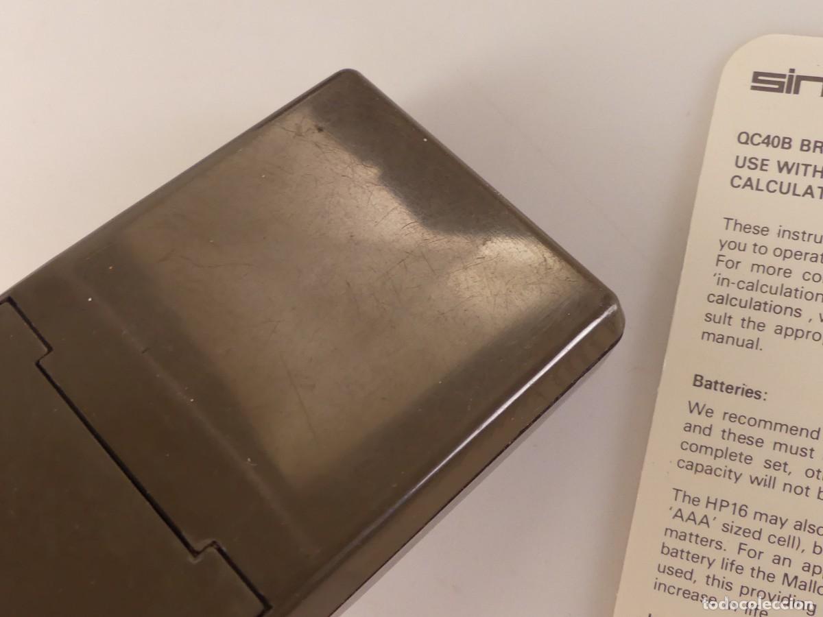 Antig&uuml;edades: CALCULADORA MARCA SINCLAIR CAMBRIDGE - Foto 8