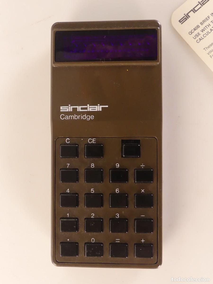 Antig&uuml;edades: CALCULADORA MARCA SINCLAIR CAMBRIDGE - Foto 9