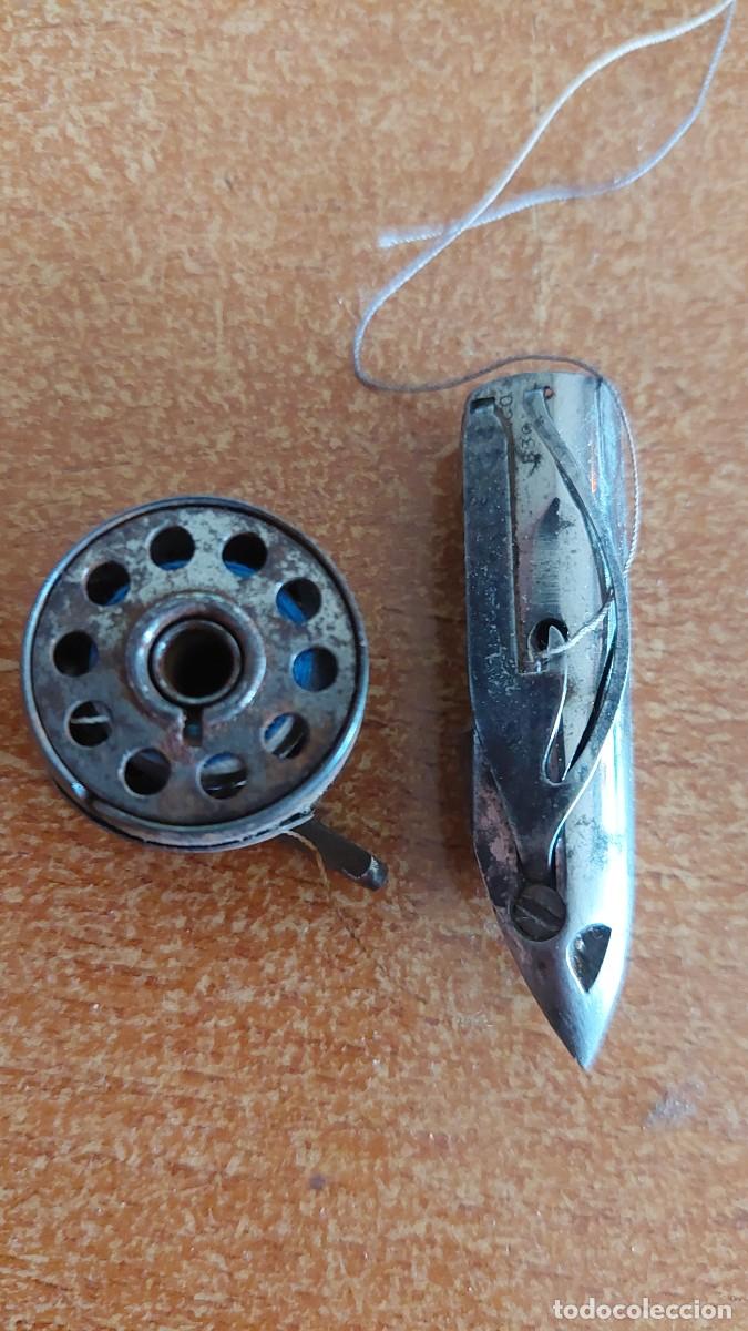Antig&uuml;edades: Antiguas piezas de m&aacute;quina de coser