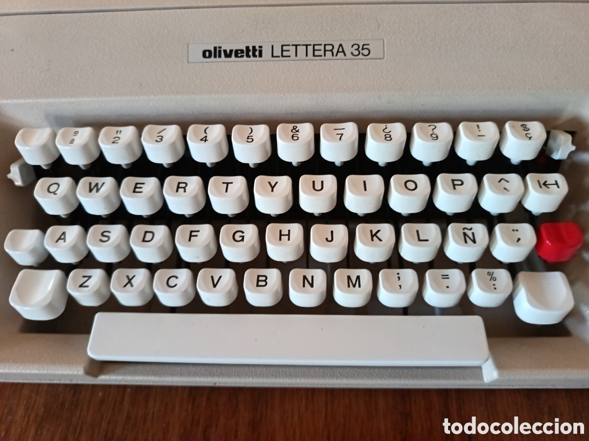 Antig&uuml;edades: MAQUINA DE ESCRIBIR OLIVETTI LETERA 35 - Foto 3