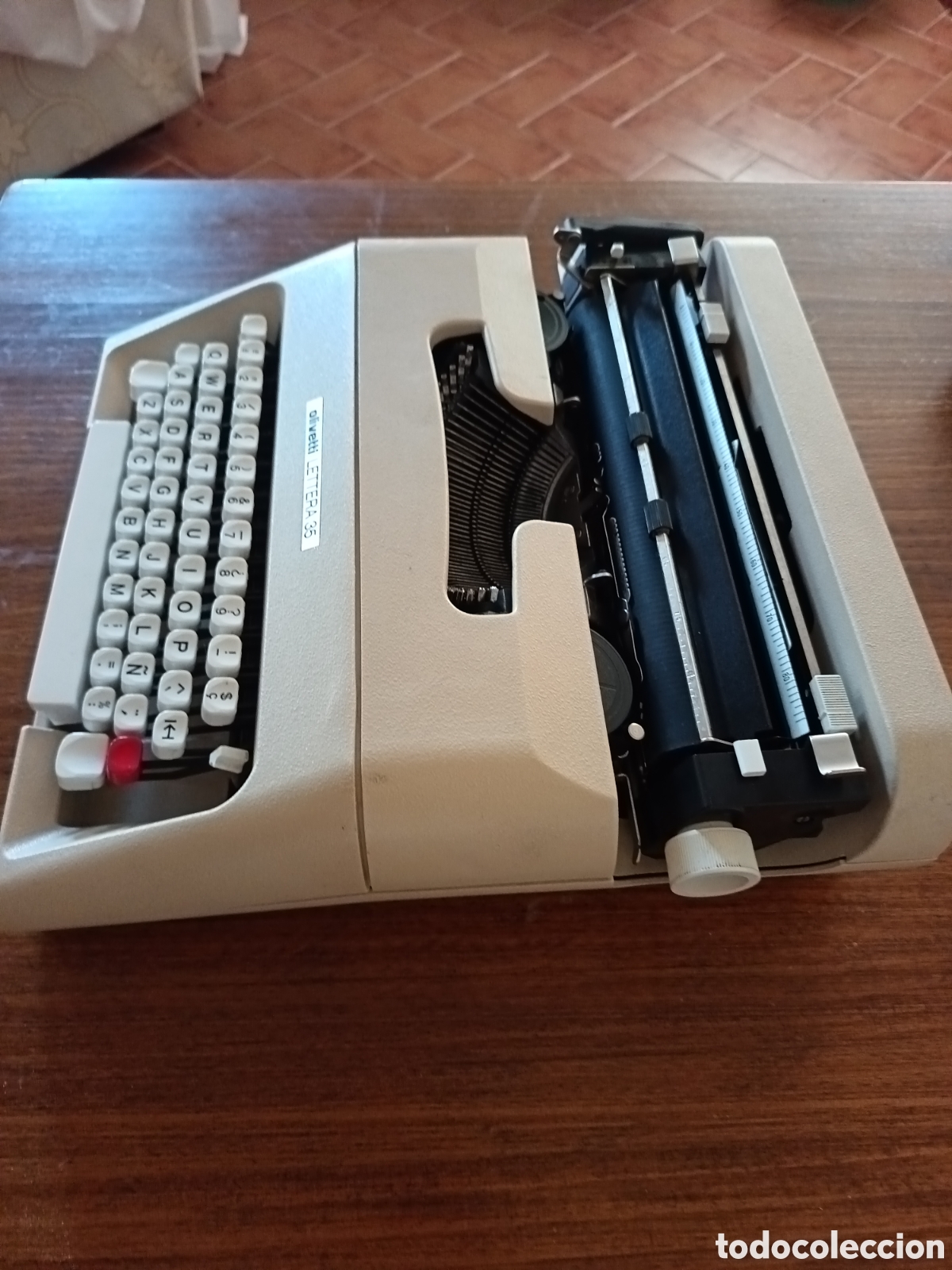Antig&uuml;edades: MAQUINA DE ESCRIBIR OLIVETTI LETERA 35 - Foto 4