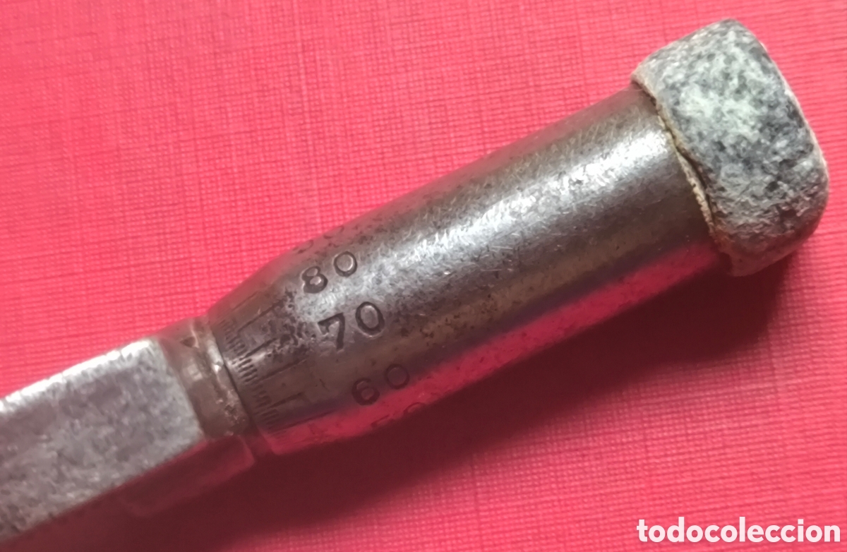 Antig&uuml;edades: MICR&Oacute;METRO DE PRECISI&Oacute;N ACERO S. XIX - Foto 12