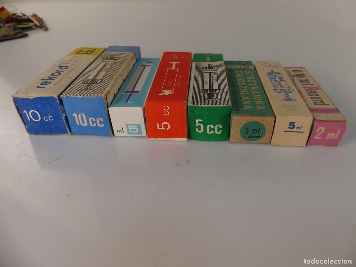 Oggetti Antichi: COLECCION LOTE DE 8 JERINGUILLAS