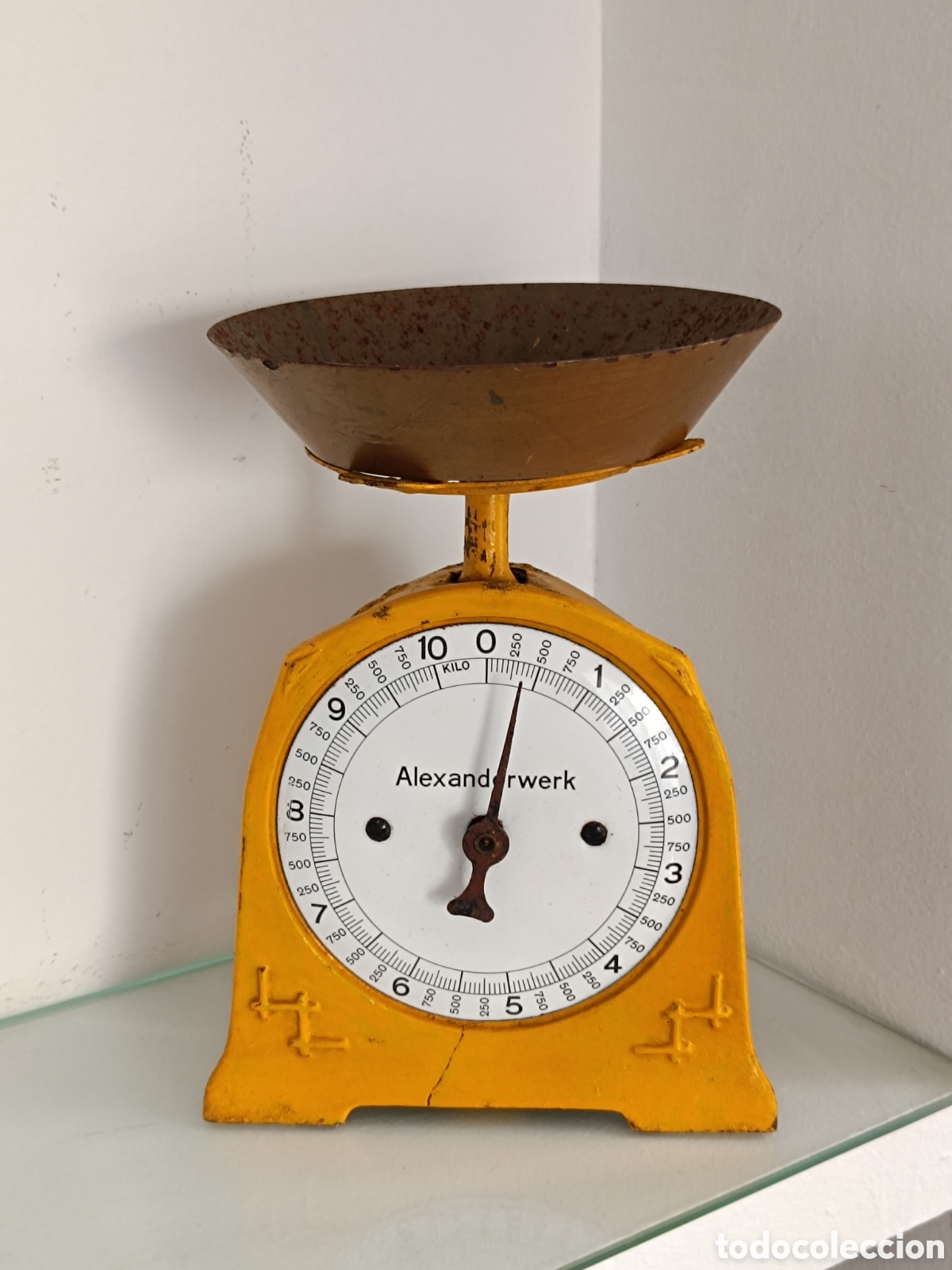 Antig&uuml;edades: B&aacute;scula / Balanza de Cocina Alexanderwerk - 10 Kg