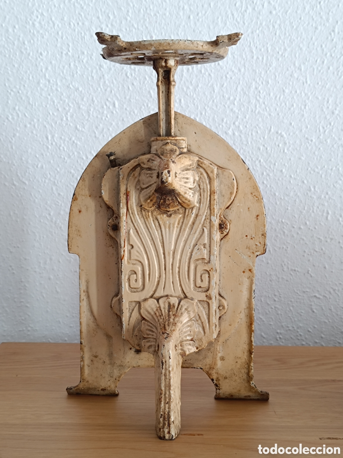Antig&uuml;edades: B&aacute;scula Balanza hierro Art D&eacute;co Jugendstil - Foto 3