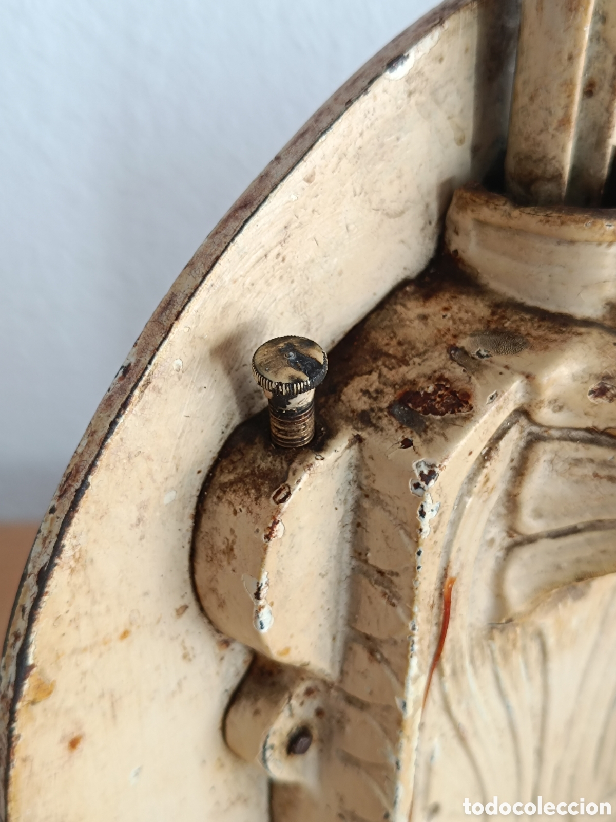 Antig&uuml;edades: B&aacute;scula Balanza hierro Art D&eacute;co Jugendstil - Foto 4