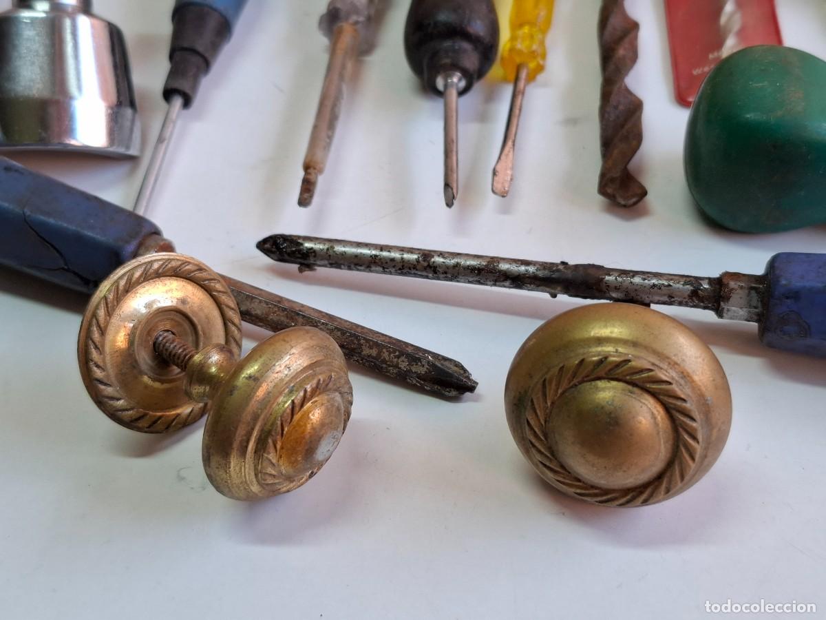 Antig&uuml;edades: LOTE DE HERRAMIENTAS VARIAS Y OTROS - Foto 7