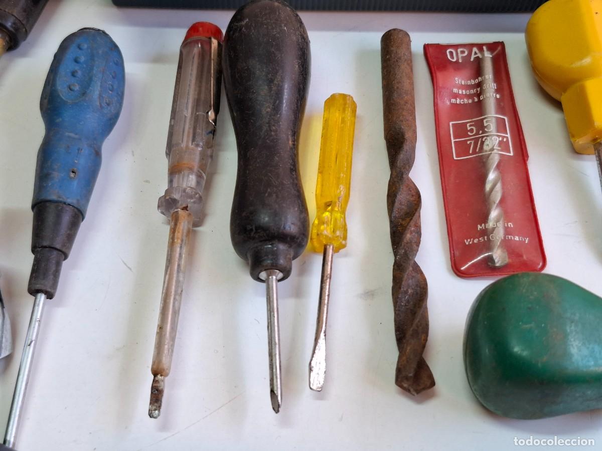 Antig&uuml;edades: LOTE DE HERRAMIENTAS VARIAS Y OTROS - Foto 8