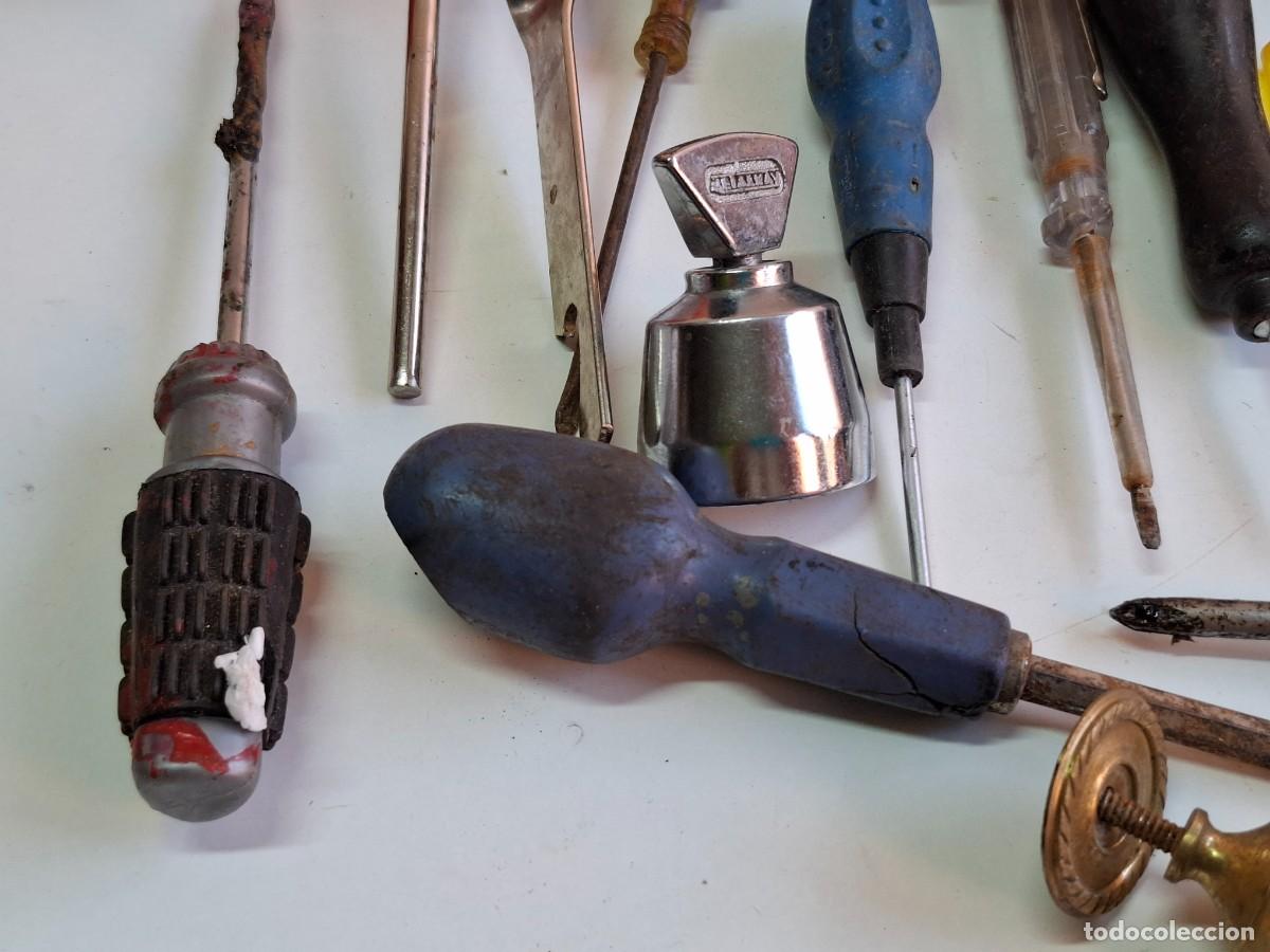 Antig&uuml;edades: LOTE DE HERRAMIENTAS VARIAS Y OTROS - Foto 9