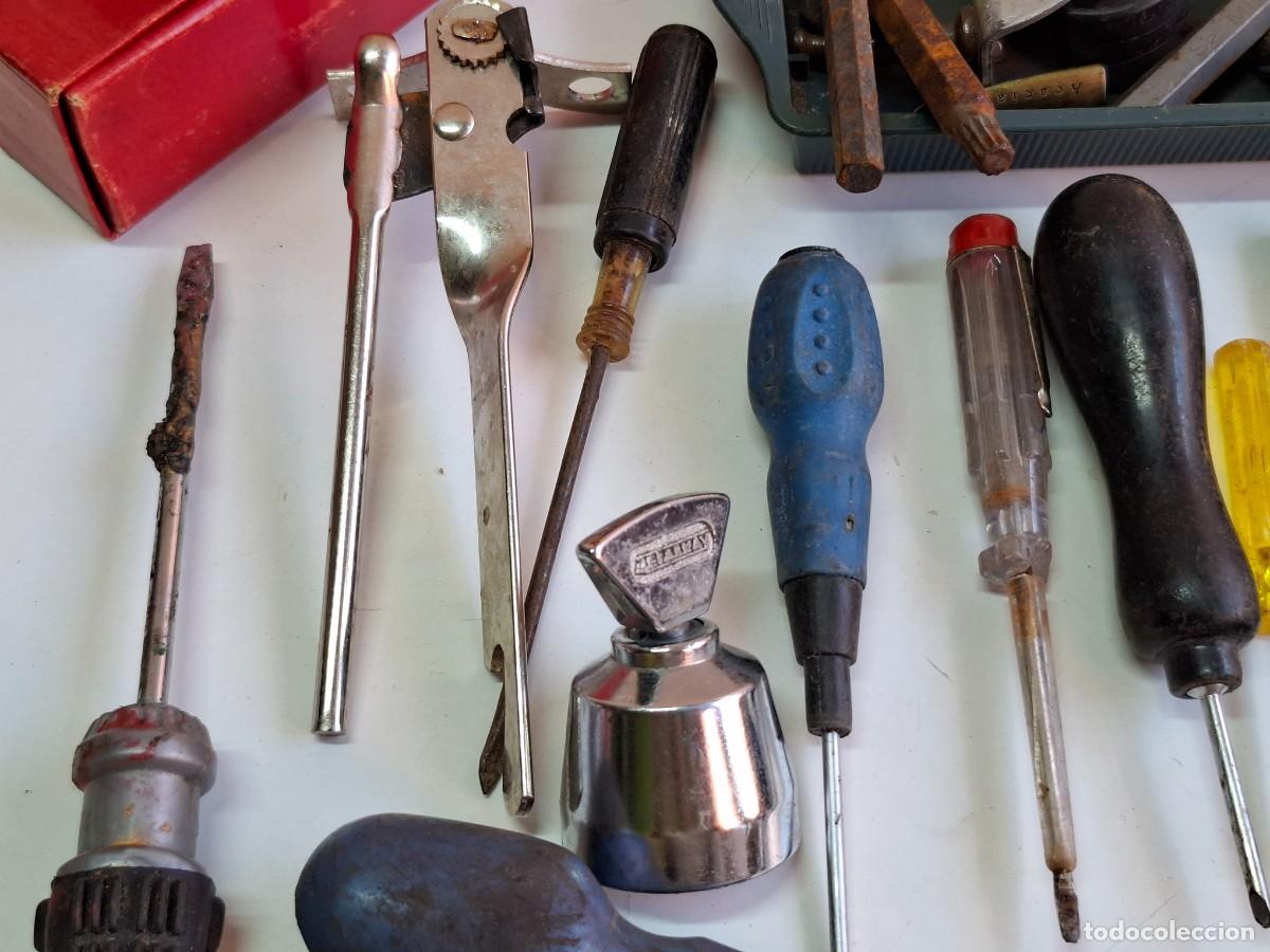 Antig&uuml;edades: LOTE DE HERRAMIENTAS VARIAS Y OTROS - Foto 10