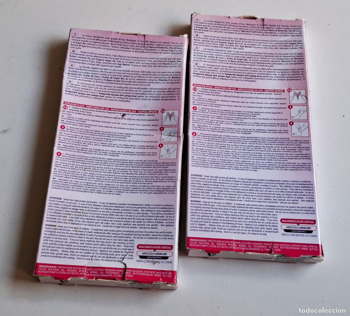 Antig&uuml;edades: DOS CAJAS DE TIRAS DEPILATORIAS - Foto 6