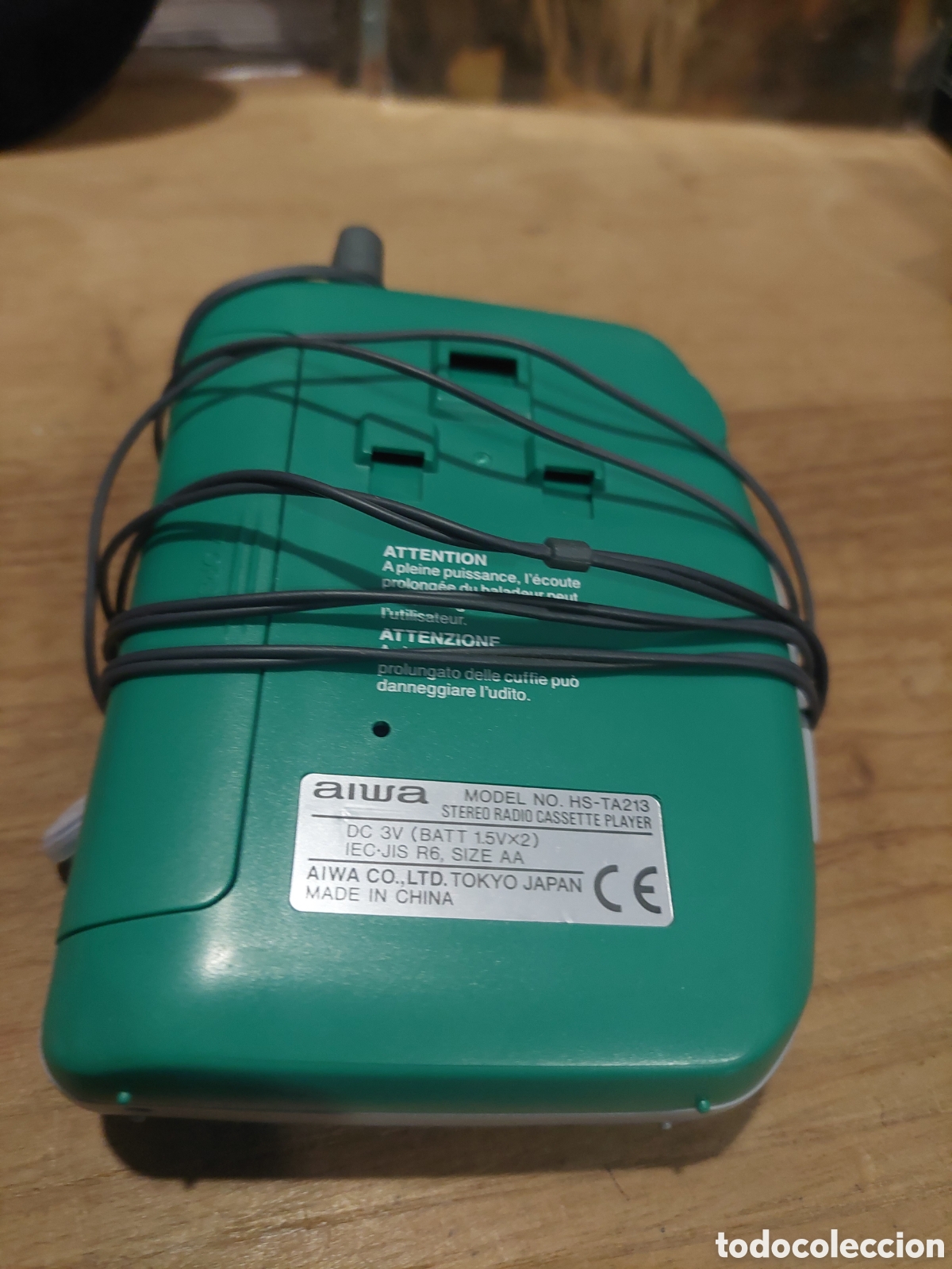Antig&uuml;edades: AIWA AM/FM CASSETE WOLMAN - Foto 2