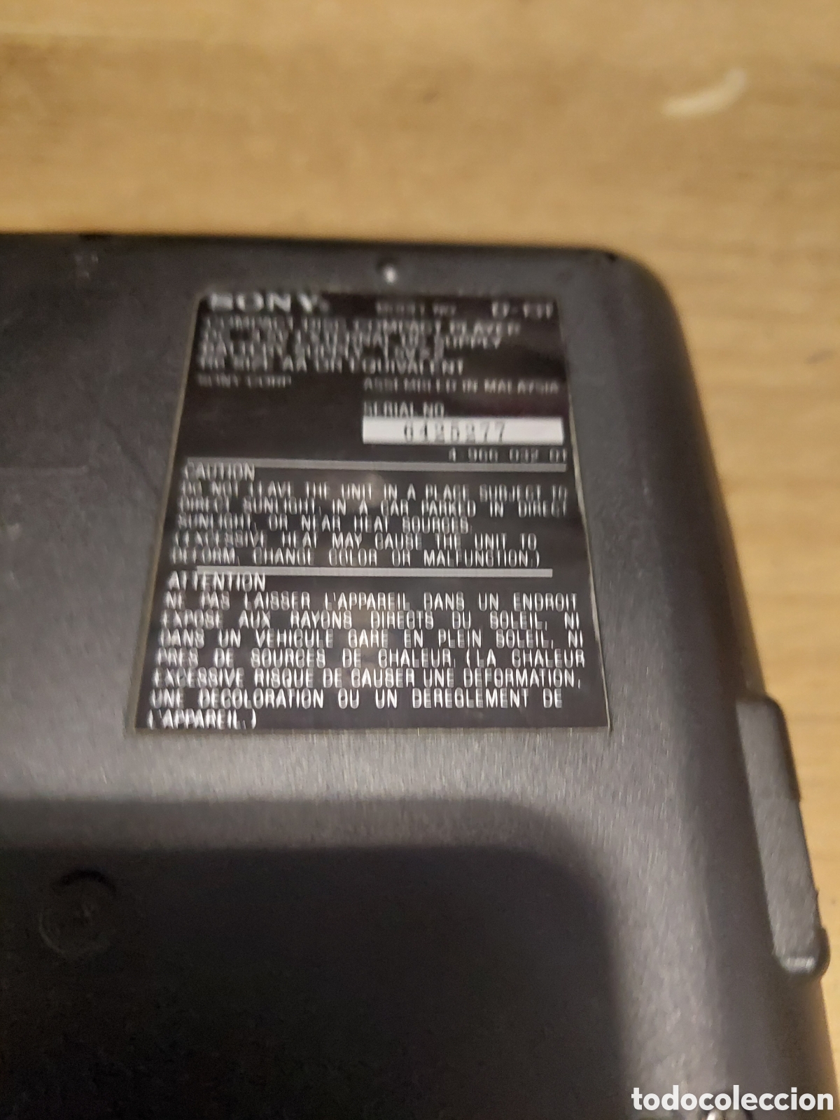 Antig&uuml;edades: SONY COMPACT DISC VINTAGE D 131 - Foto 3