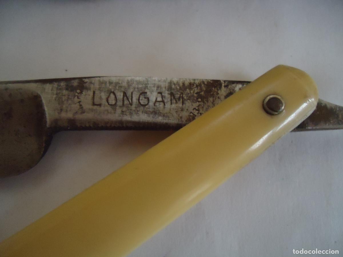 Antig&uuml;edades: NAVAJA DE AFEITAR MARCA LONGAM. -- 25 - Foto 2