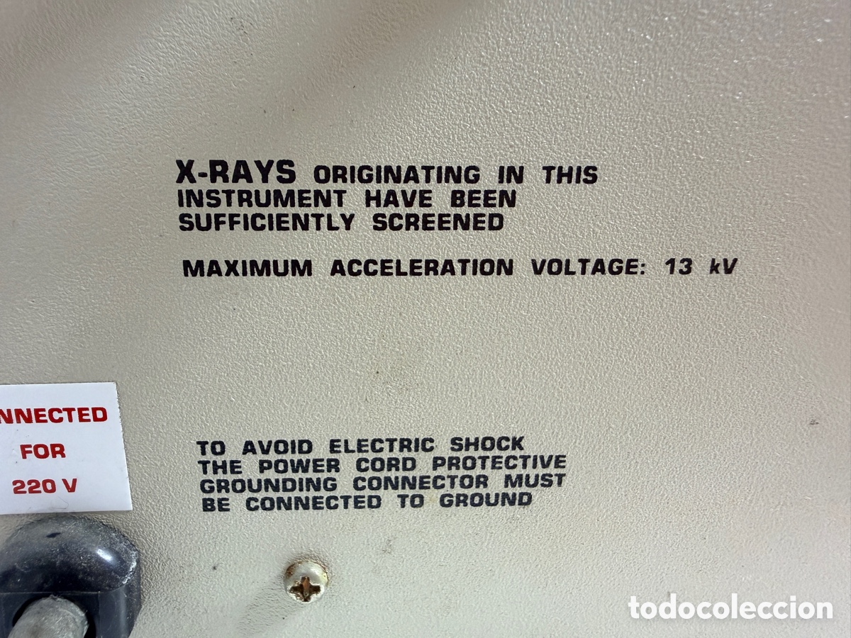 Antig&uuml;edades: Philips PM 3209 40 MHz Oscilloscope Sin Comprobar - Foto 10