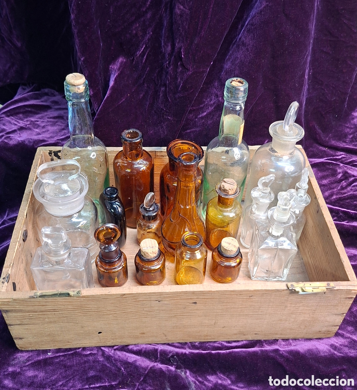 Antig&uuml;edades: Colecci&oacute;n de tarros y botellas del siglo XIX - Foto 1