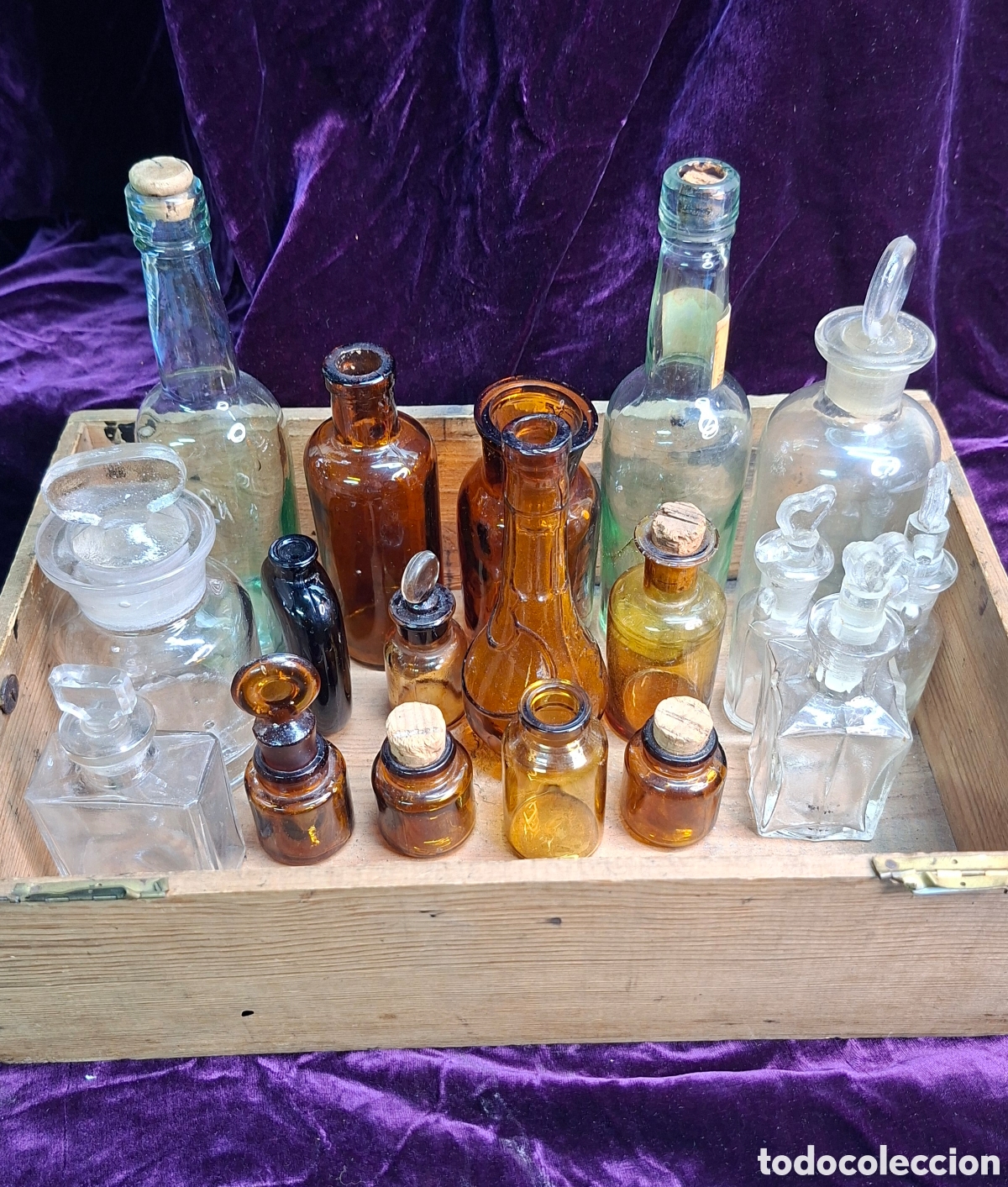 Antig&uuml;edades: Colecci&oacute;n de tarros y botellas del siglo XIX - Foto 6