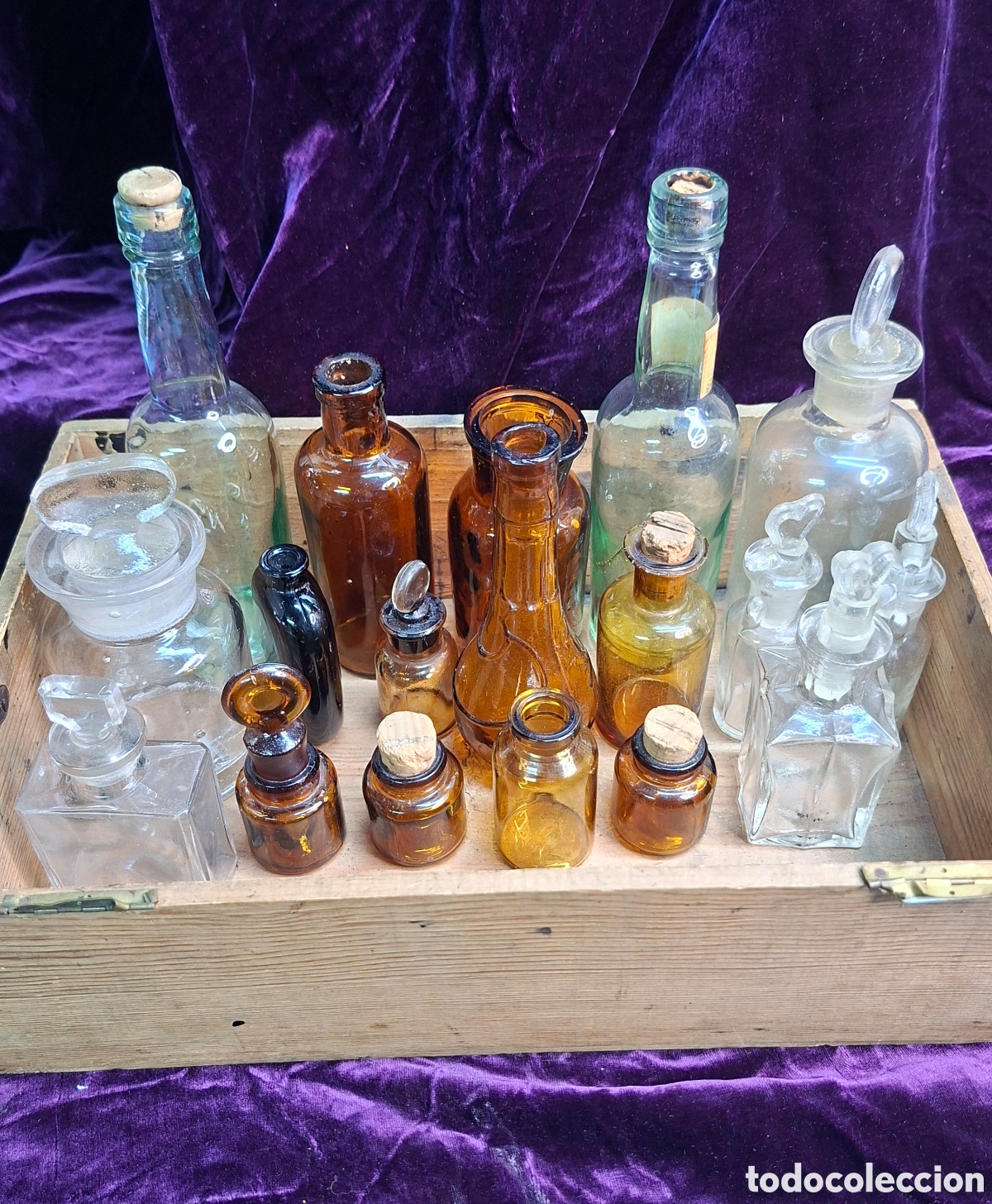 Antig&uuml;edades: Colecci&oacute;n de tarros y botellas del siglo XIX - Foto 7