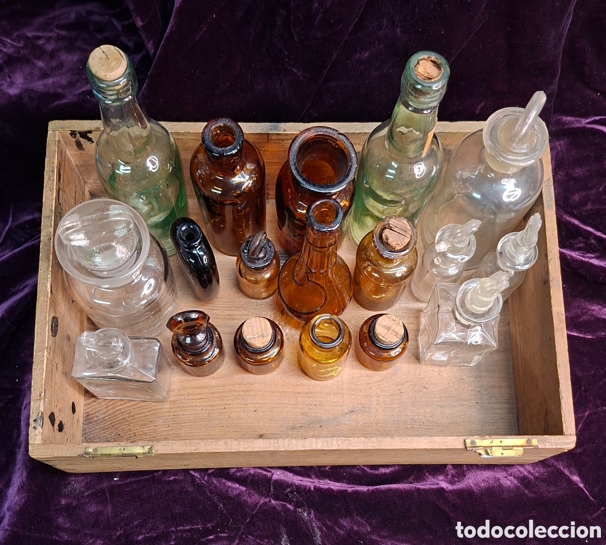 Antig&uuml;edades: Colecci&oacute;n de tarros y botellas del siglo XIX - Foto 9