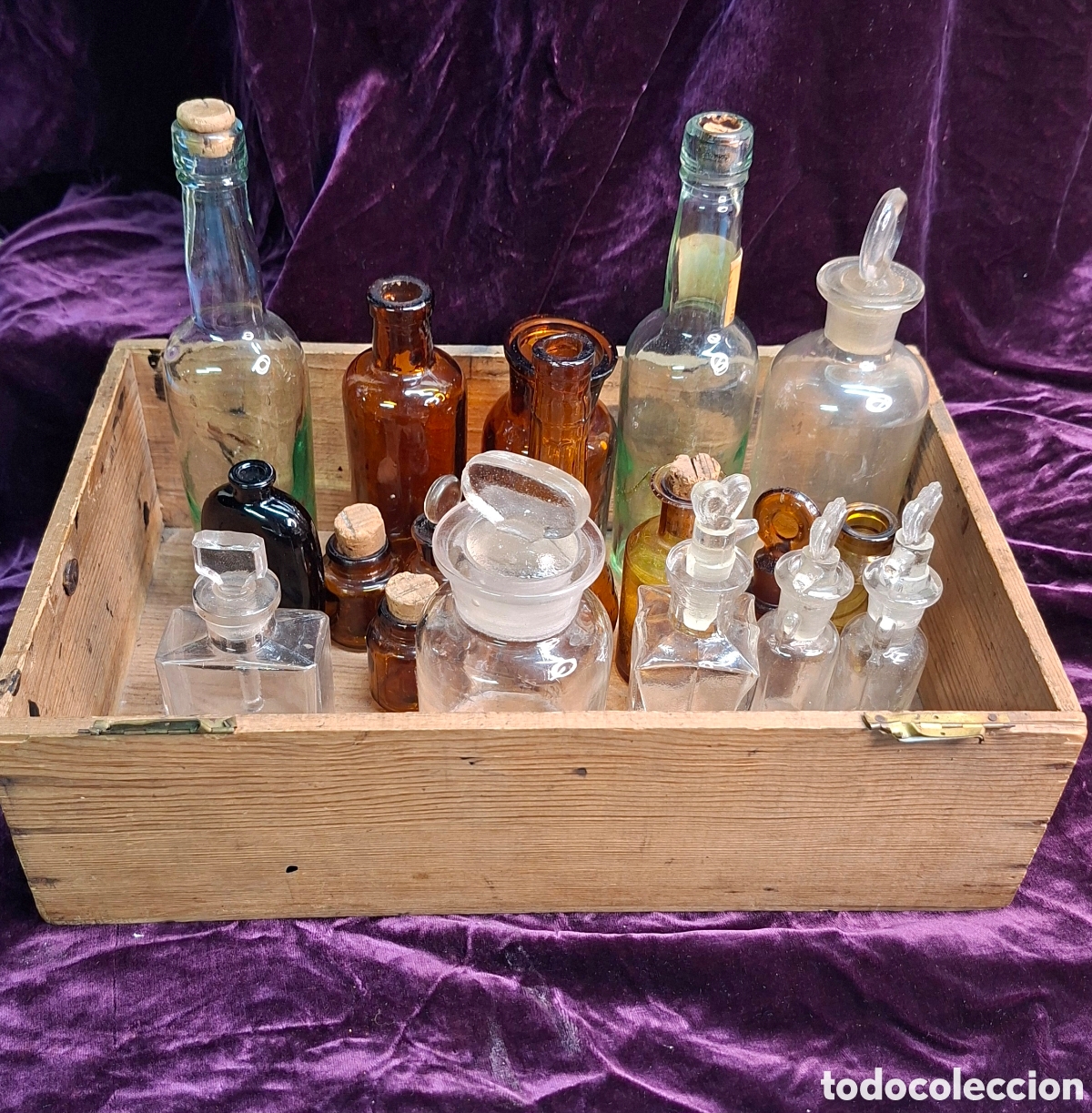 Antig&uuml;edades: Colecci&oacute;n de tarros y botellas del siglo XIX - Foto 12