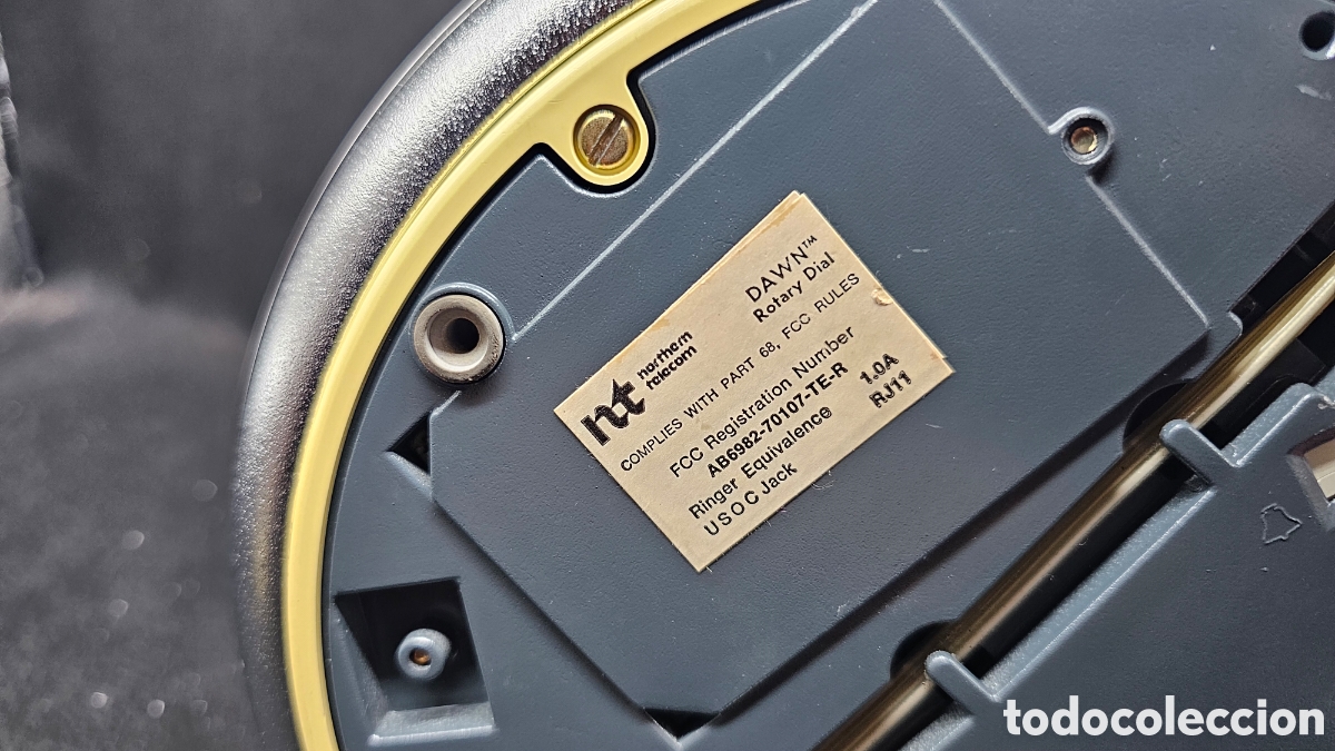 Tel&eacute;fonos: Curioso tel&eacute;fono vintage redondo - Foto 12