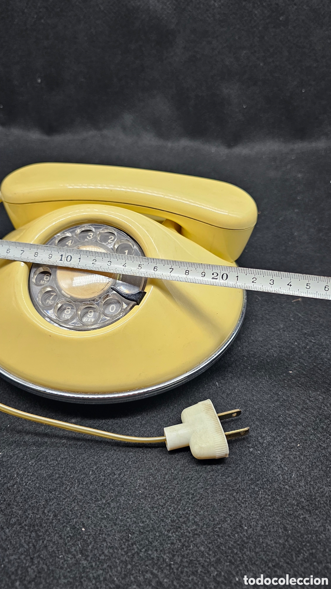 Tel&eacute;fonos: Curioso tel&eacute;fono vintage redondo - Foto 13