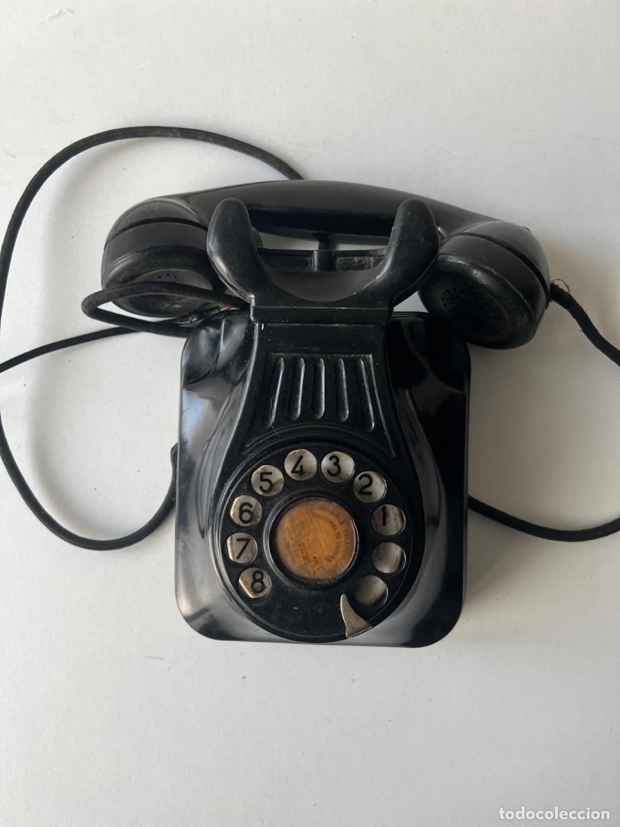 Telefone: TELEFONO ANTIGUO DE BAQUELITA
