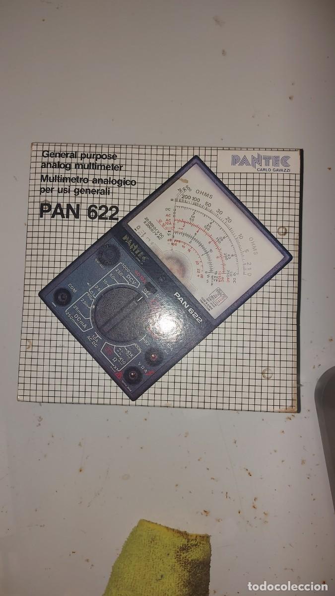 Antig&uuml;edades: Mult&iacute;metro anal&oacute;gico PANTEC PAN 622 - Foto 1