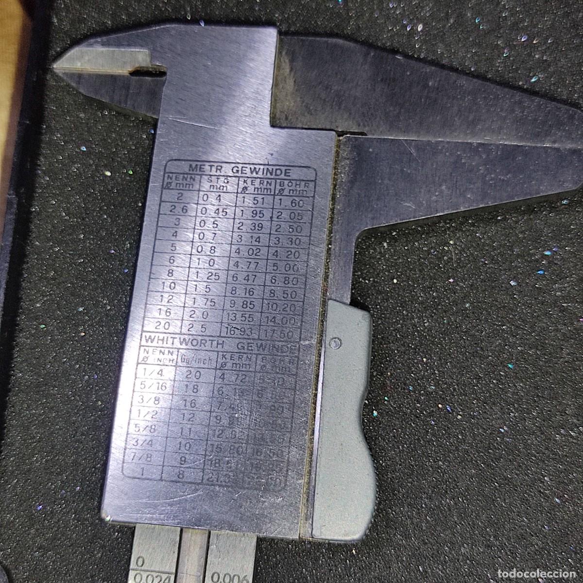 Antig&uuml;edades: Pie de Rey & calibre de precision.170mm - Foto 11