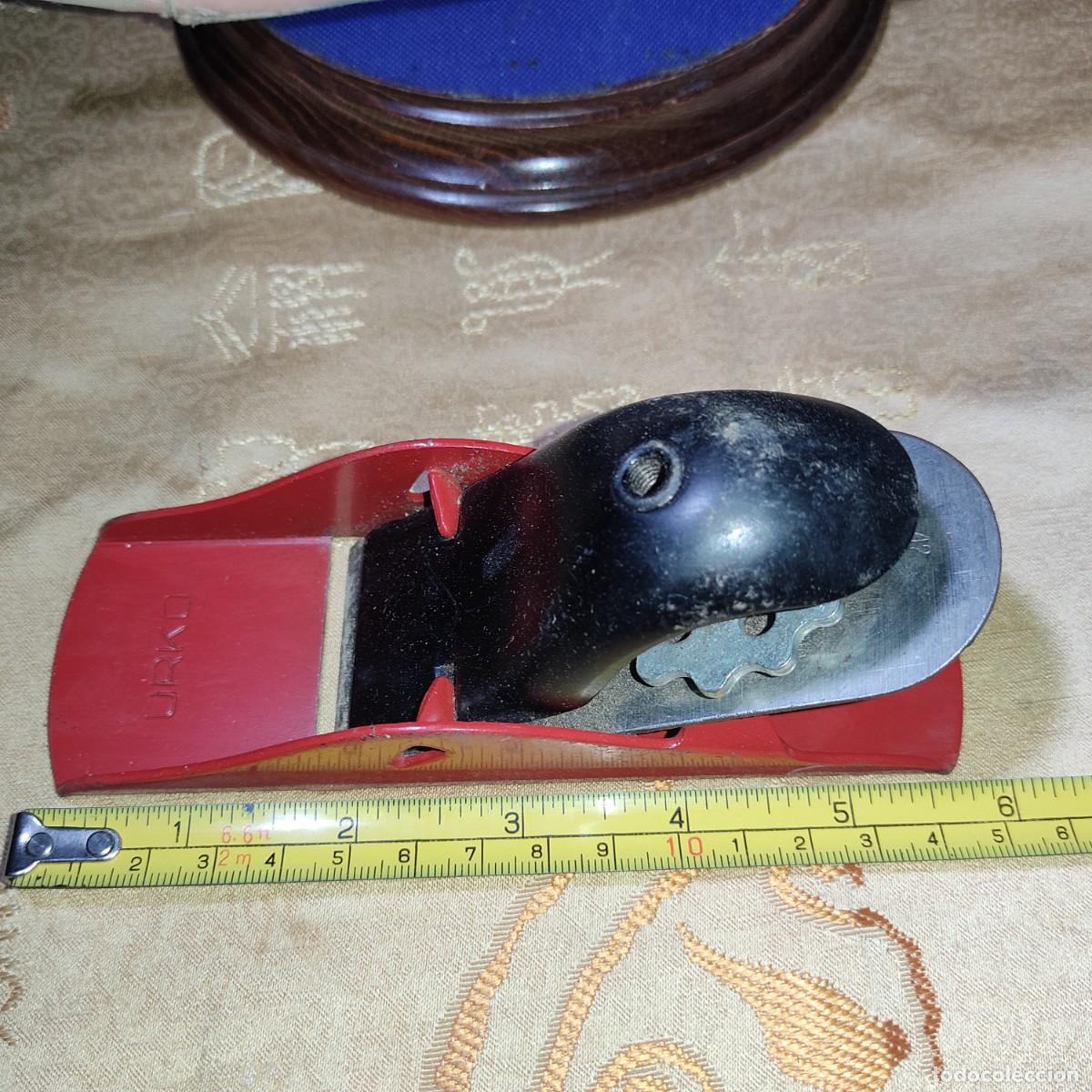 Antig&uuml;edades: Cepillo de carpintero Urko regulable. - Foto 6