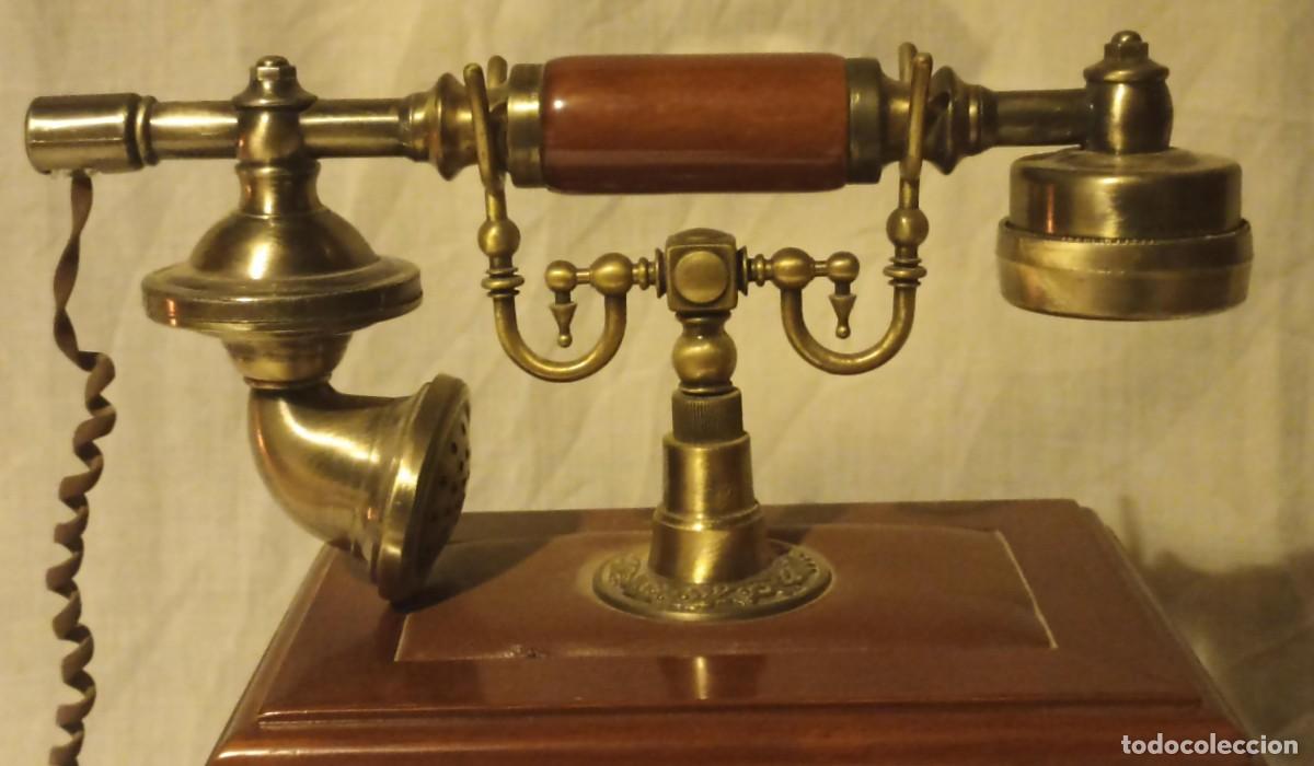 Tel&eacute;fonos: Tel&eacute;fono de sobremesa, estilo cl&aacute;sico - Foto 3