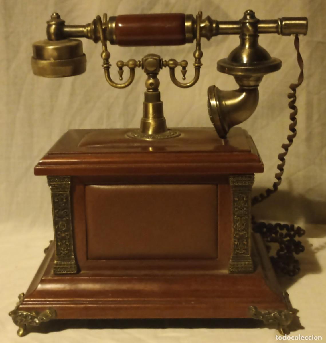 Tel&eacute;fonos: Tel&eacute;fono de sobremesa, estilo cl&aacute;sico - Foto 10