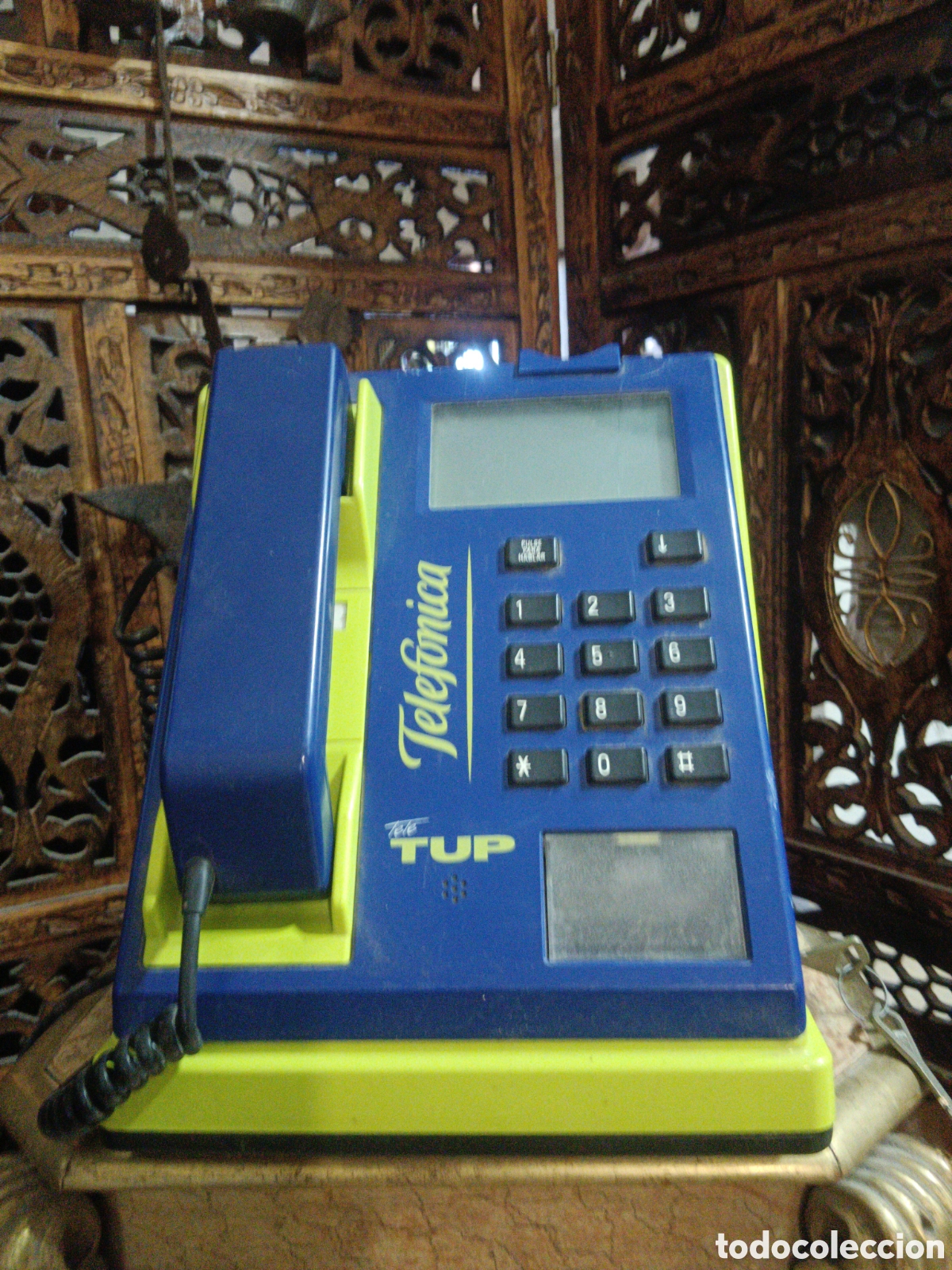 T&eacute;l&eacute;phones: Antiguo tlf vintage con llaves