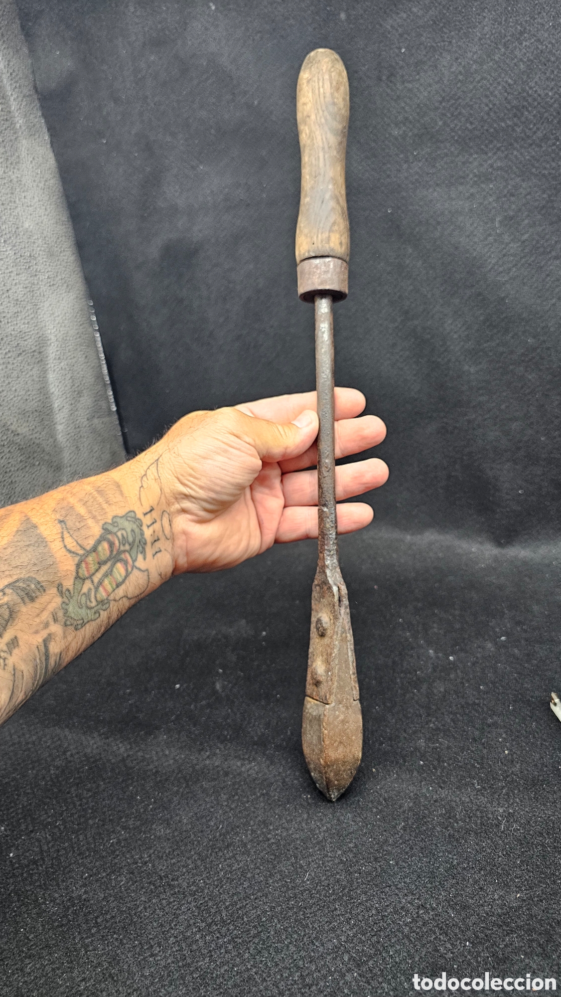 Antig&uuml;edades: Antiguo martillo soldador